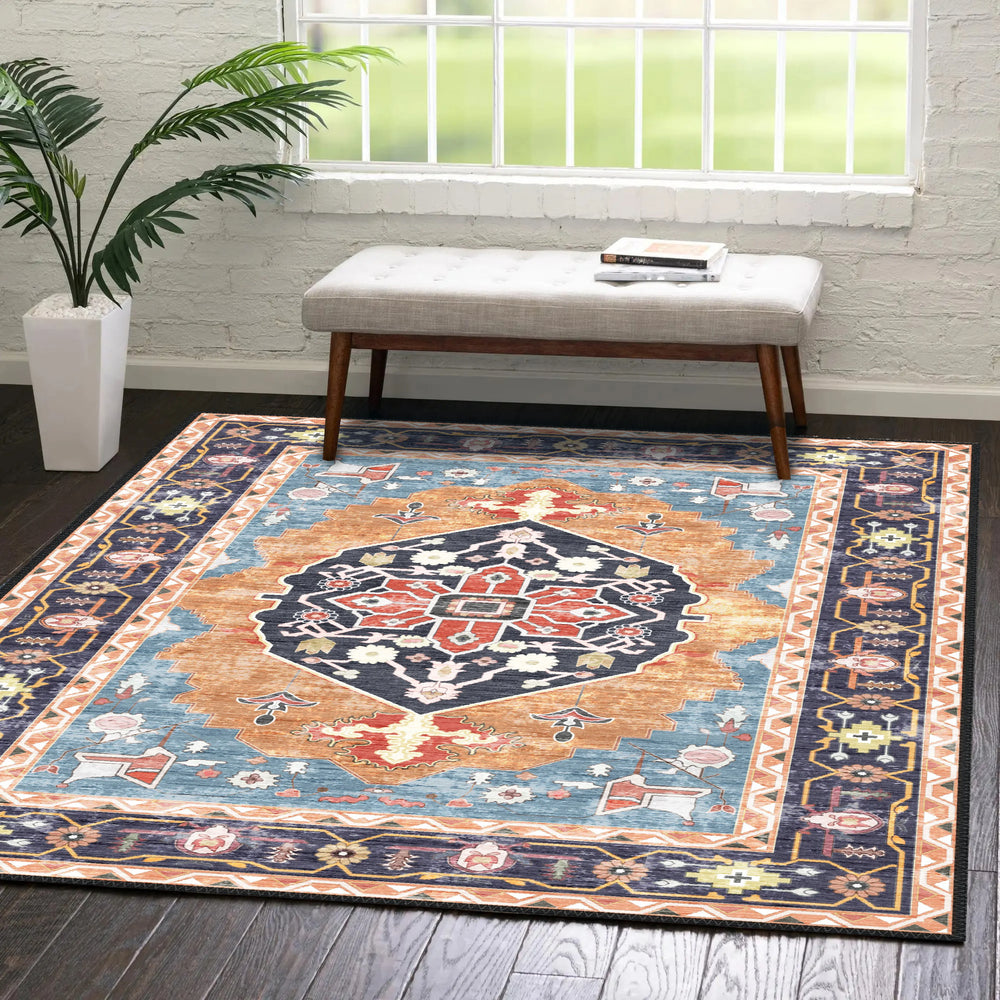 Bold Medallion Rug
