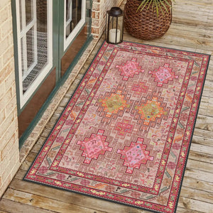 Pink Tribal Rug