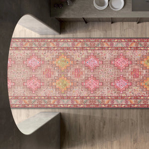 Pink Tribal Rug