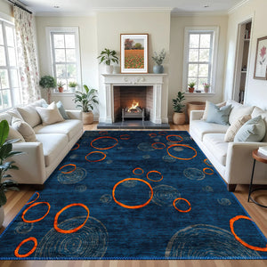 Artistic Swirl Rug