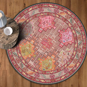 Pink Tribal Rug