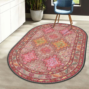 Pink Tribal Rug