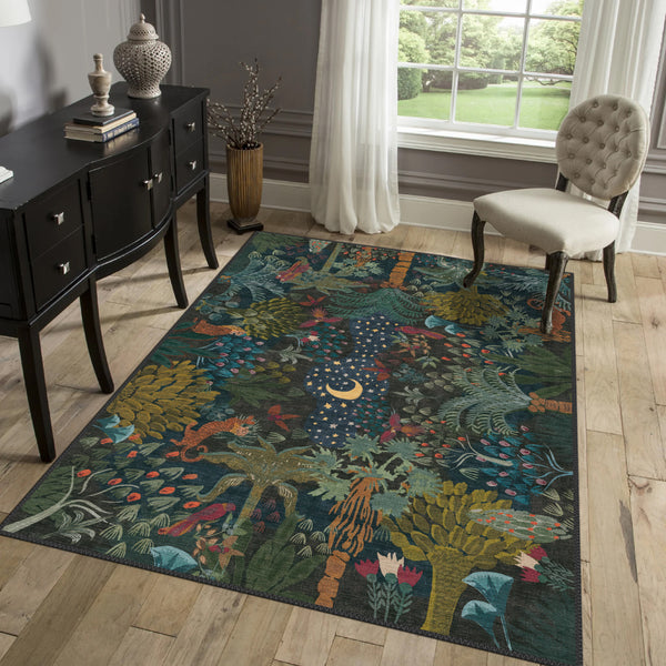 Whimsical Night Sky Rug