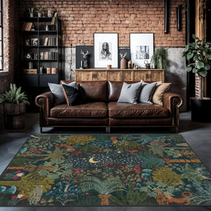 Whimsical Night Sky Rug