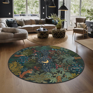 Whimsical Night Sky Rug
