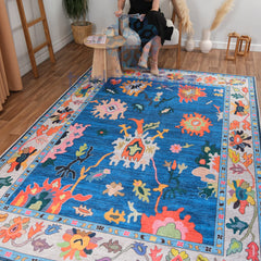 Colorful Oushak Rug