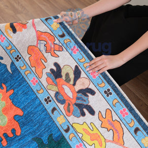 Colorful Oushak Rug