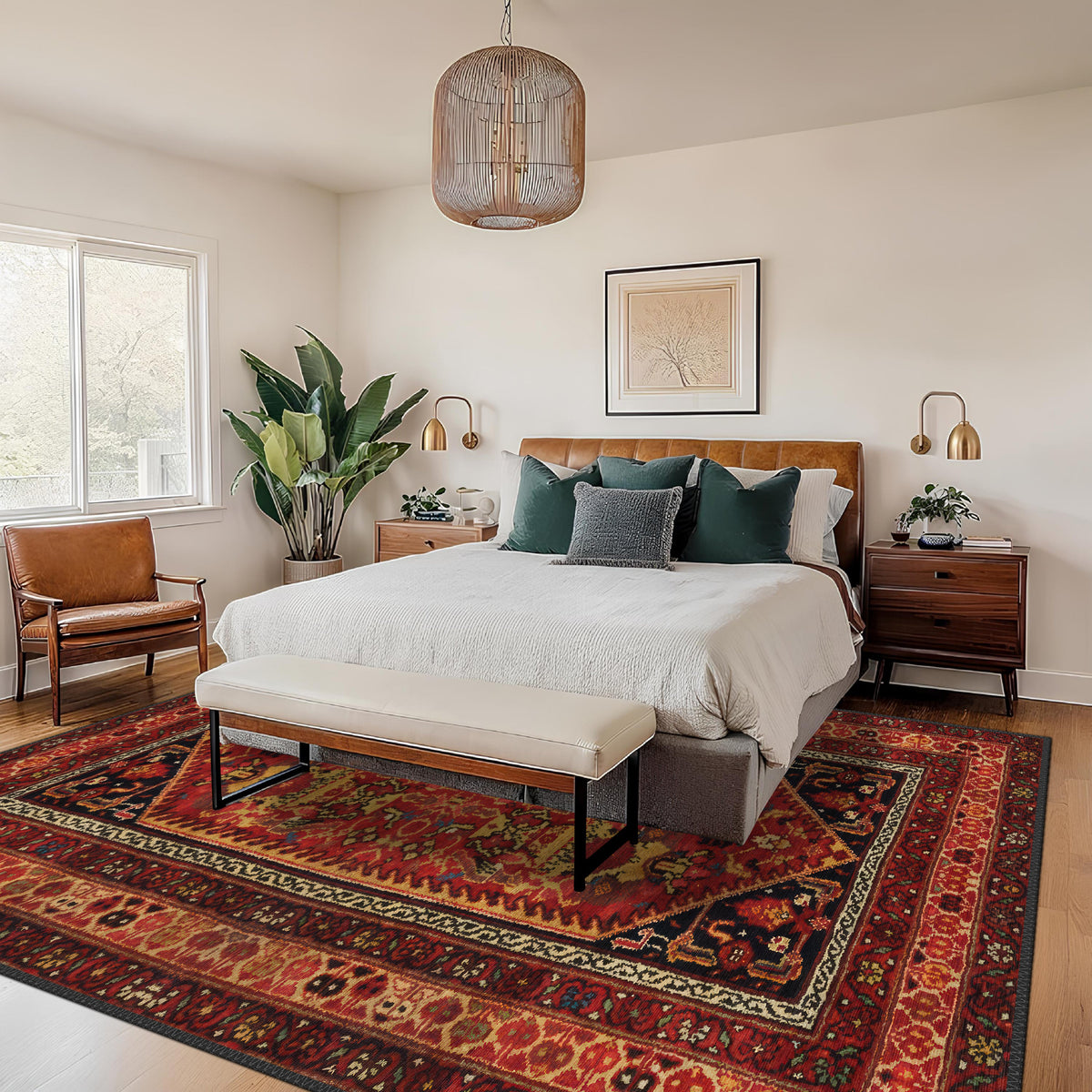 Luxury Turkish Washable Rugs | Handmade, Modern Traditional Carpet