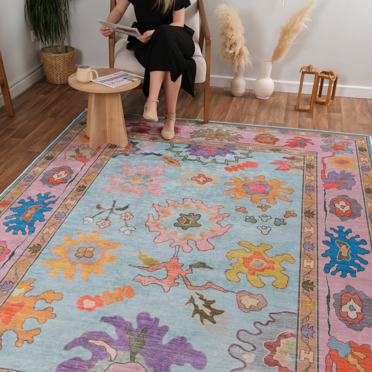 Luxury Turkish Washable Rugs | Handmade, Modern Traditional Carpet