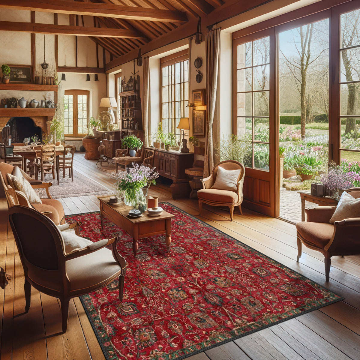 Luxury Turkish Washable Rugs | Handmade, Modern Traditional Carpet