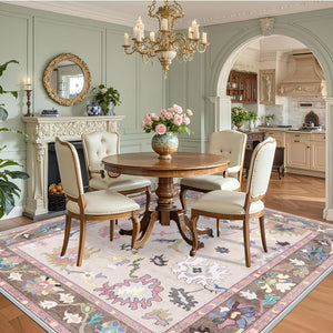 Pastel Harmony Oushak Rug