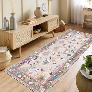 Pastel Harmony Oushak Rug
