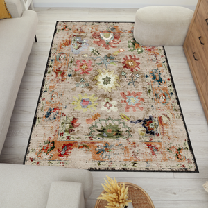 Rustic Oushak Rug