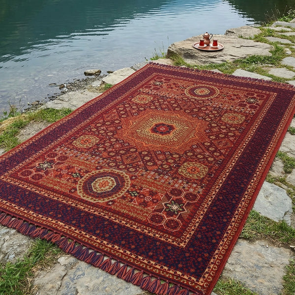 Woven Afghan Rug