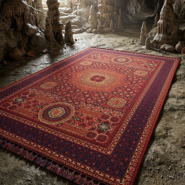 Woven Afghan Rug
