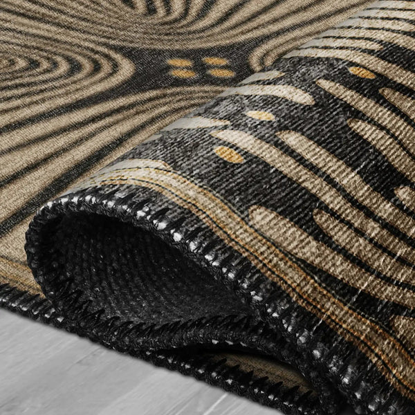 Retro Charcoal Rug