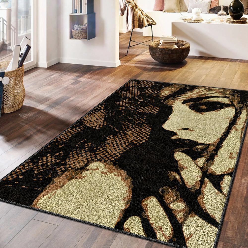 Ofra Magenta Signature Rug