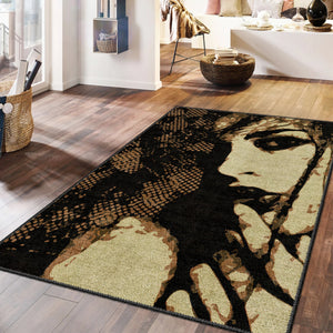 Ofra Magenta Signature Rug