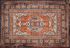 Terracotta Oriental Rug