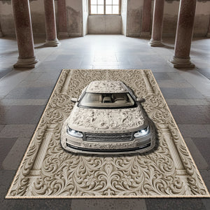 Baroque Relief Range Rover Rug - CR 233