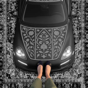 Black Classic Porsche Design Rug – CR 203