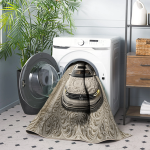 Baroque Relief Car Rug, Passat Design - CR 235