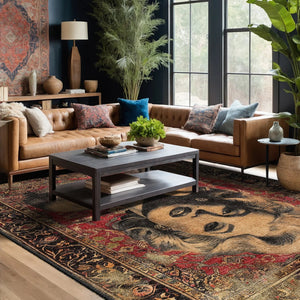 Retro Icon Area Rug