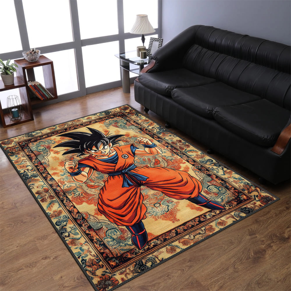 Anime Hero Goku Rug