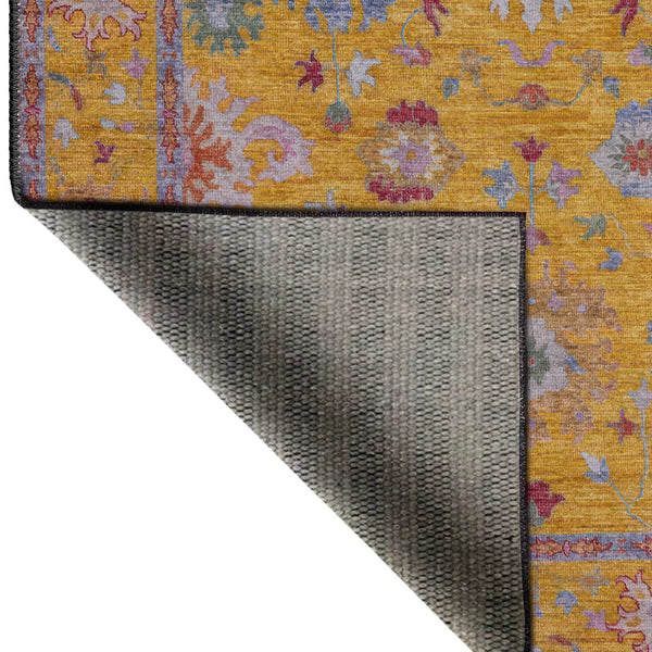 Vibrant Yellow Rug