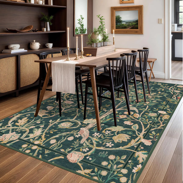 Romantic Botanical Rug