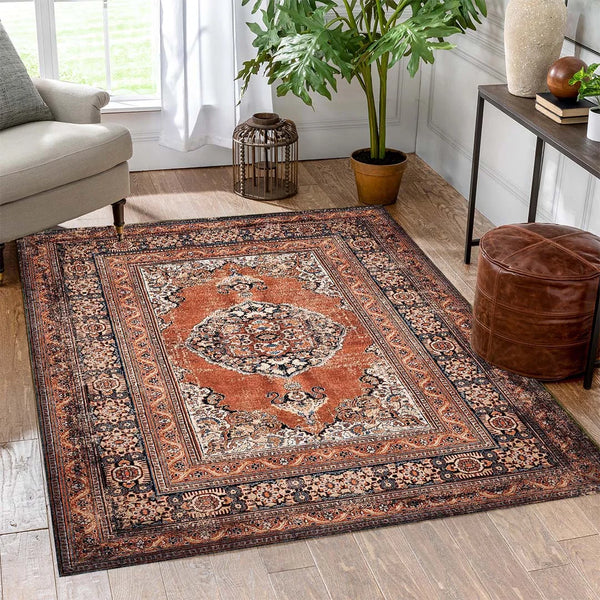 Terracotta Oriental Rug
