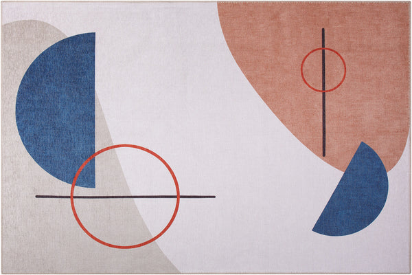 Custom-sized Chic Modern Art Rug, adding contemporary elegance to any room