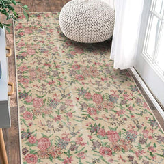 Custom-sized Oushak Vintage Style Rug, adding timeless charm to any room