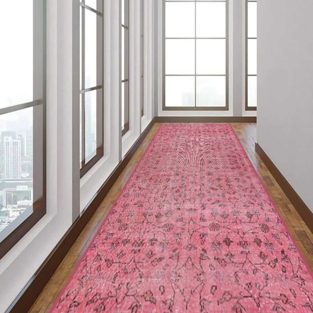 Custom-sized Soft Pink Carpet, adding warmth and elegance to any room