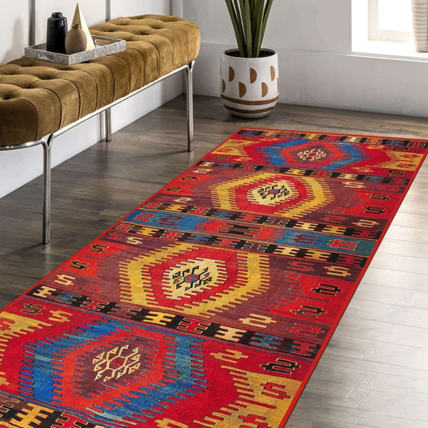 Custom-sized Turkish Kilim Rug tailored to add a unique touch to any room