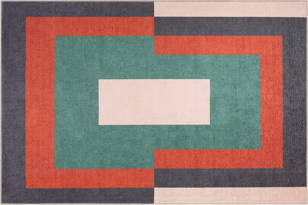 Custom-sized Unique Abstract Rug, perfect for adding an artistic touch to any room