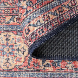 Custom-sized Vintage Style Rug tailored to complement a chic bedroom decor