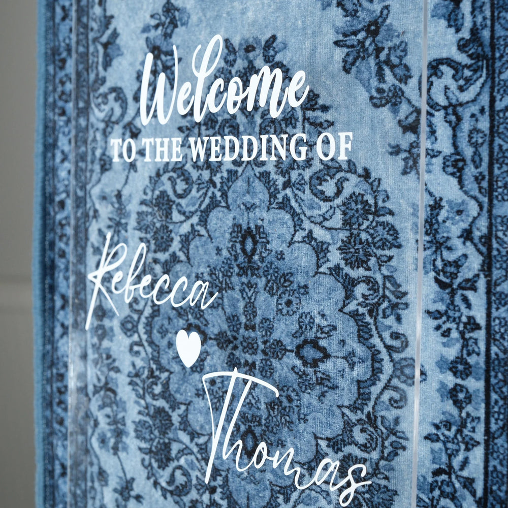Wedding Welcome Sign