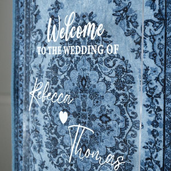 Wedding Welcome Sign