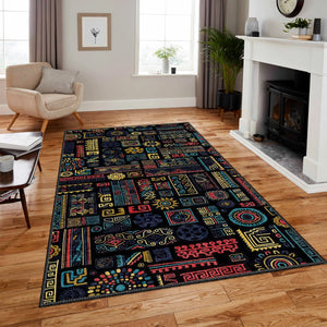 Aztec and Tribal Rug