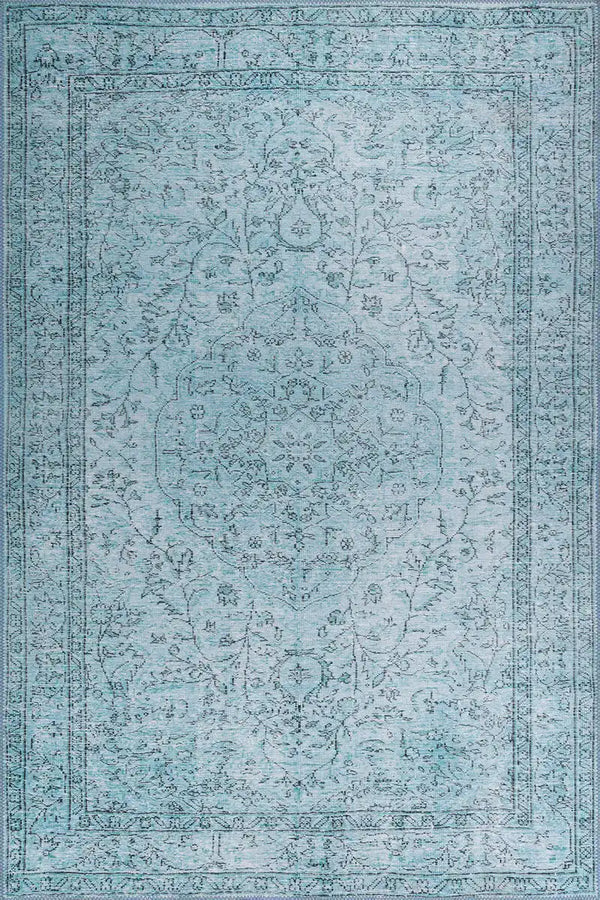 Blue Medallion Rug