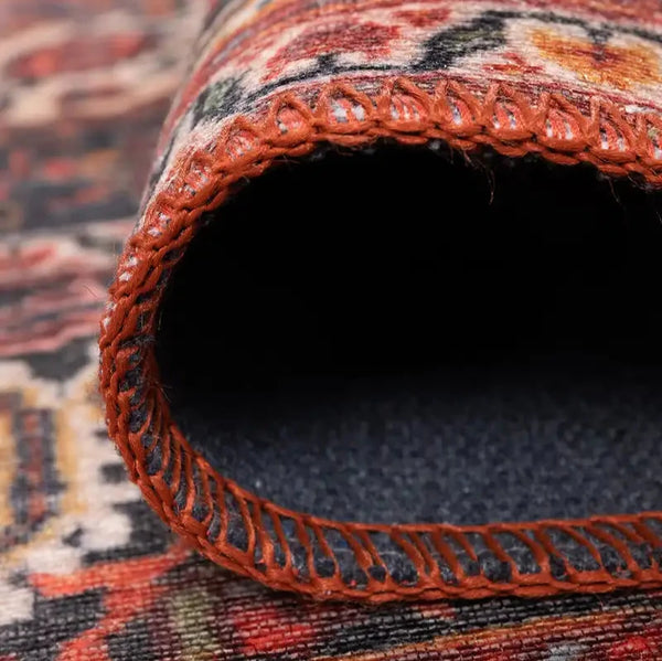 Elegance Persian Rug enhancing the grandeur of a formal dining room.