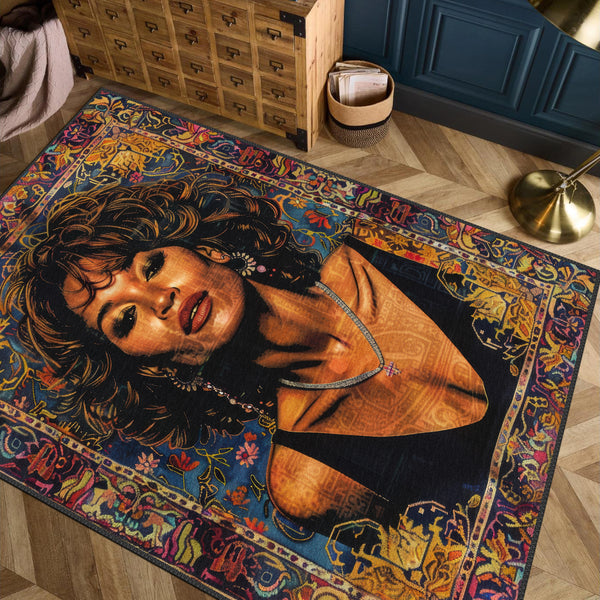 Elegant Artistic Celebrity Rug  Unique Home Statement