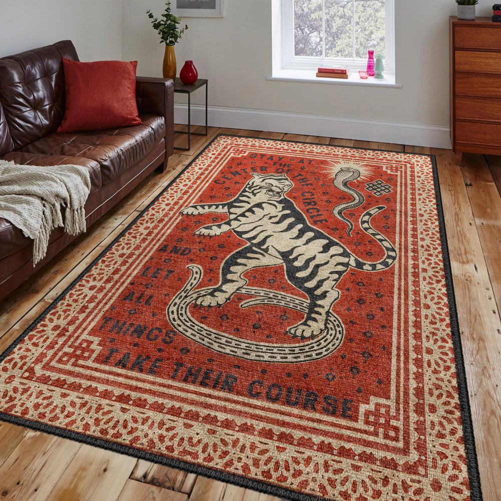 Retro Tiger Rug