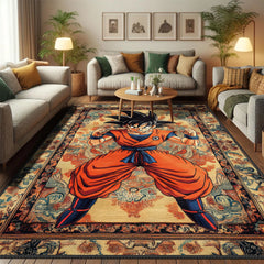 Anime Hero Goku Rug