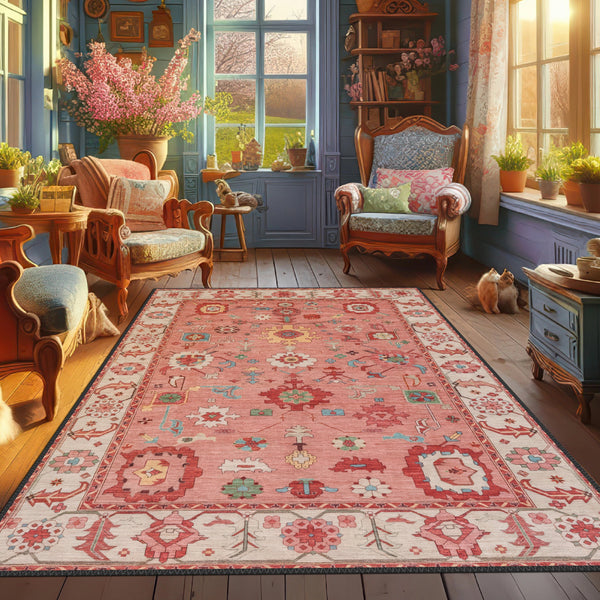 Pink Stylish Rug