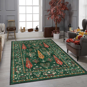 Green Heritage, Timeless Art Rug - HT 501