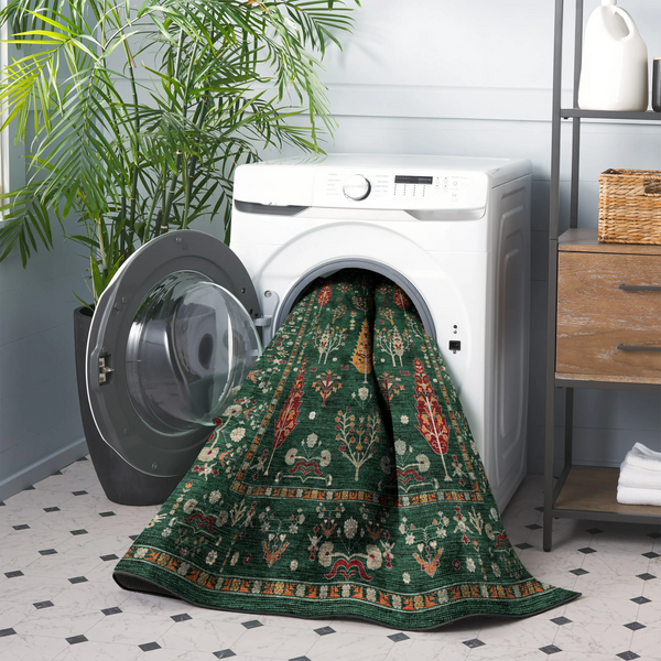 Green Heritage, Timeless Art Rug - HT 501