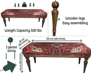 Turkish Rug Upholstered