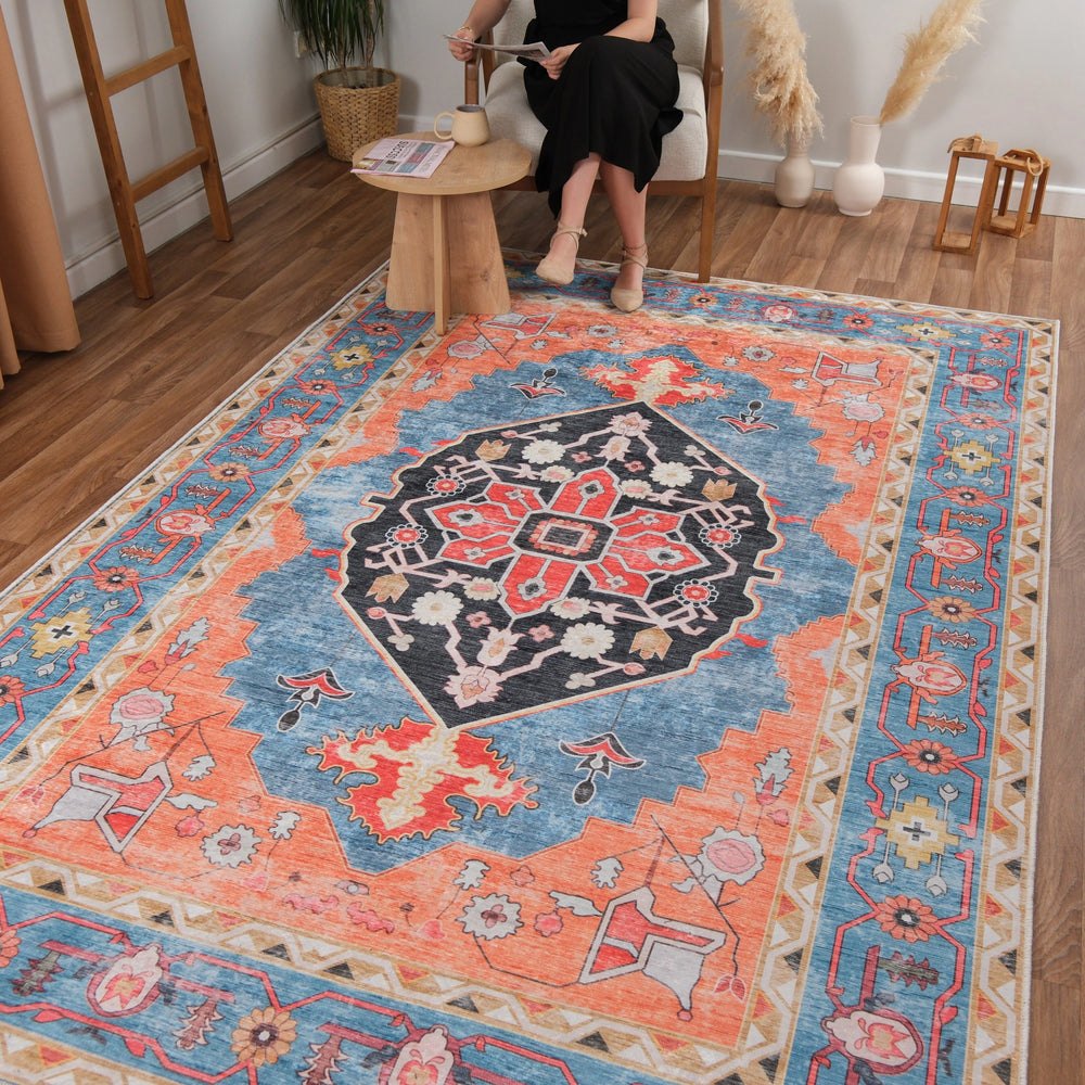 Medallion Turkish Rug